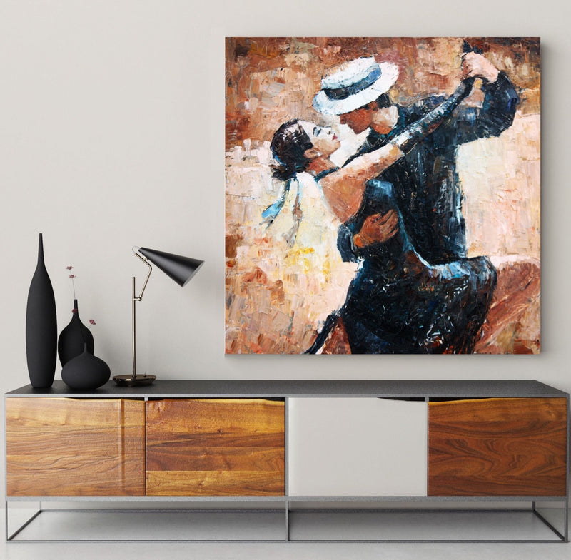 Bailar Flamenco Canvas schilderij