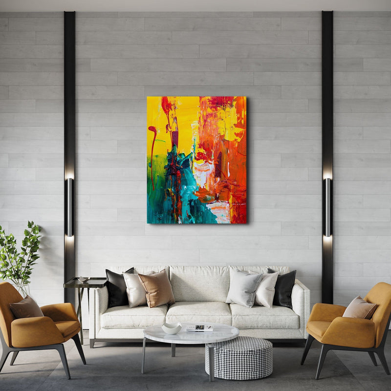 A Splash Of Colour Canvas schilderij