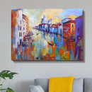 Venice By Water Canvas schilderij
