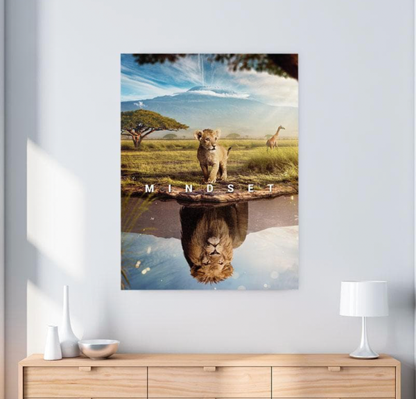 Mindset is Everything Canvas schilderij