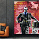 The Great McQueen Canvas schilderij