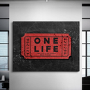 Make It Count Canvas schilderij