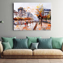 A Walk In Autumn Canvas schilderij