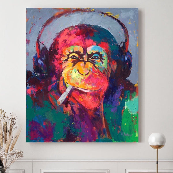 Cheeky Monkey Canvas schilderij