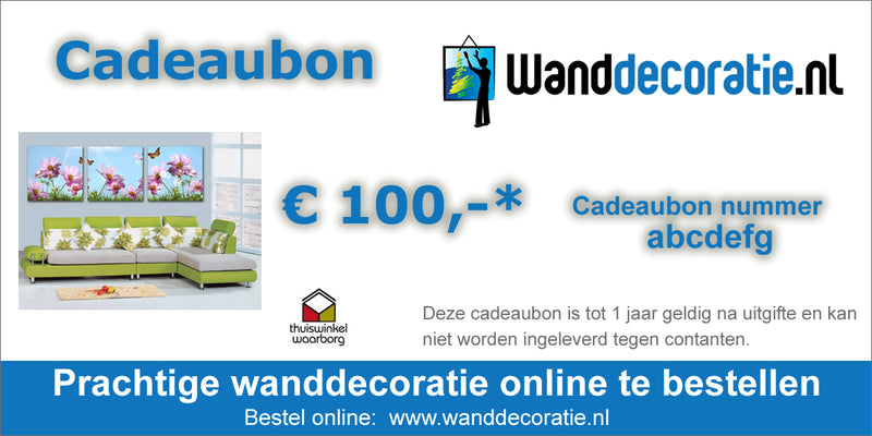 Cadeaubon 100 Euro