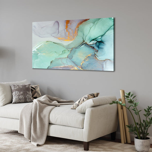 Pastel Marble Canvas schilderij