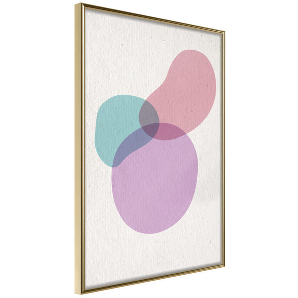 Poster - Pastel Sets I  - goud