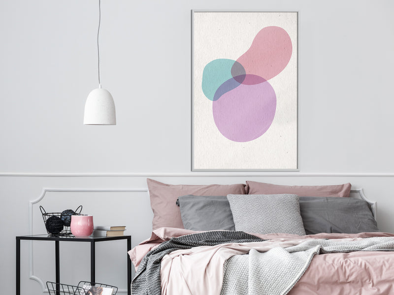 Poster - Pastel Sets I  - wit