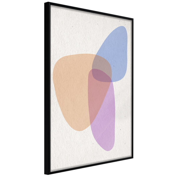 Poster - Pastel Sets II  - zwart
