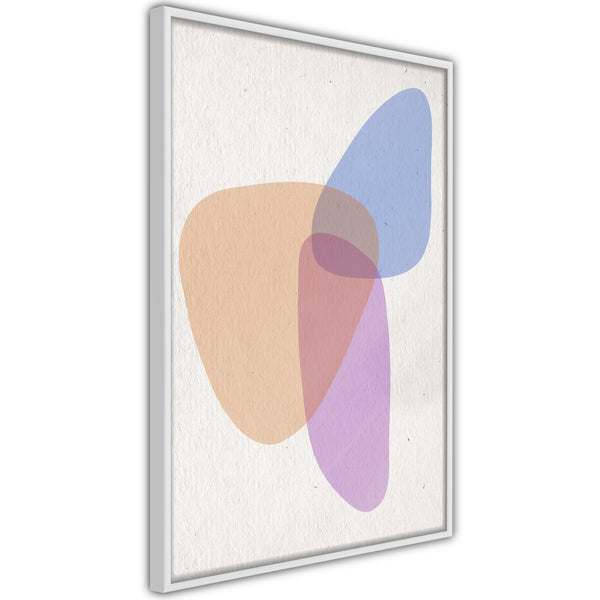 Poster - Pastel Sets II  - wit