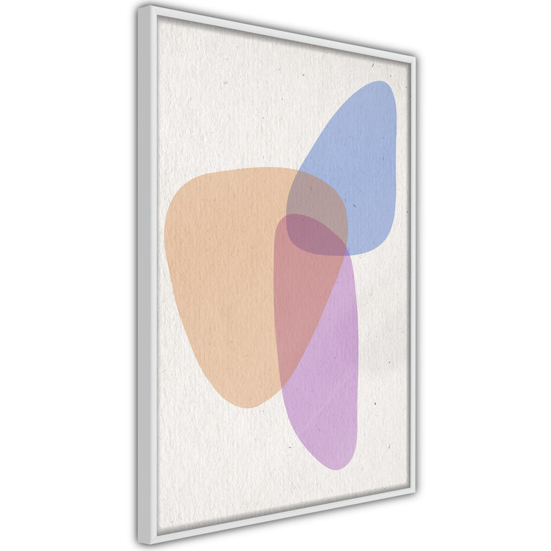 Poster - Pastel Sets II  - wit