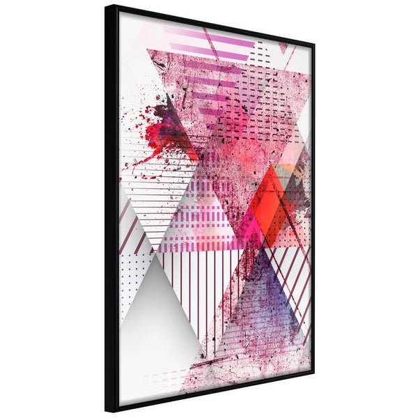 Poster - Patchwork I  - zwart