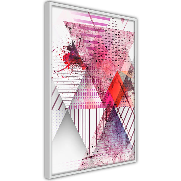 Poster - Patchwork I  - wit