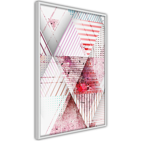 Poster - Patchwork II  - wit