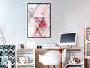 Poster - Patchwork II  - zwart