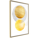 Poster - Eclipse  - goud