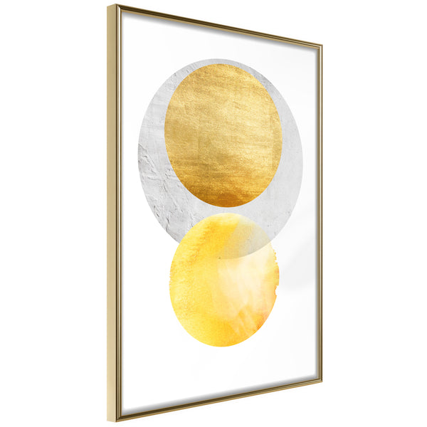 Poster - Eclipse  - goud