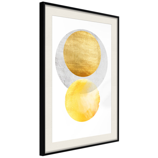 Poster - Eclipse  - zwart passepartout