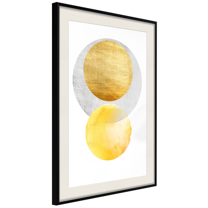 Poster - Eclipse  - zwart passepartout