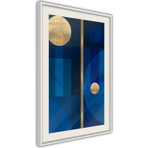Poster - Two Moons  - wit passepartout