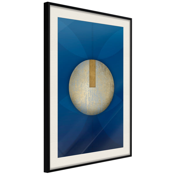 Poster - Mysterious Object  - zwart passepartout