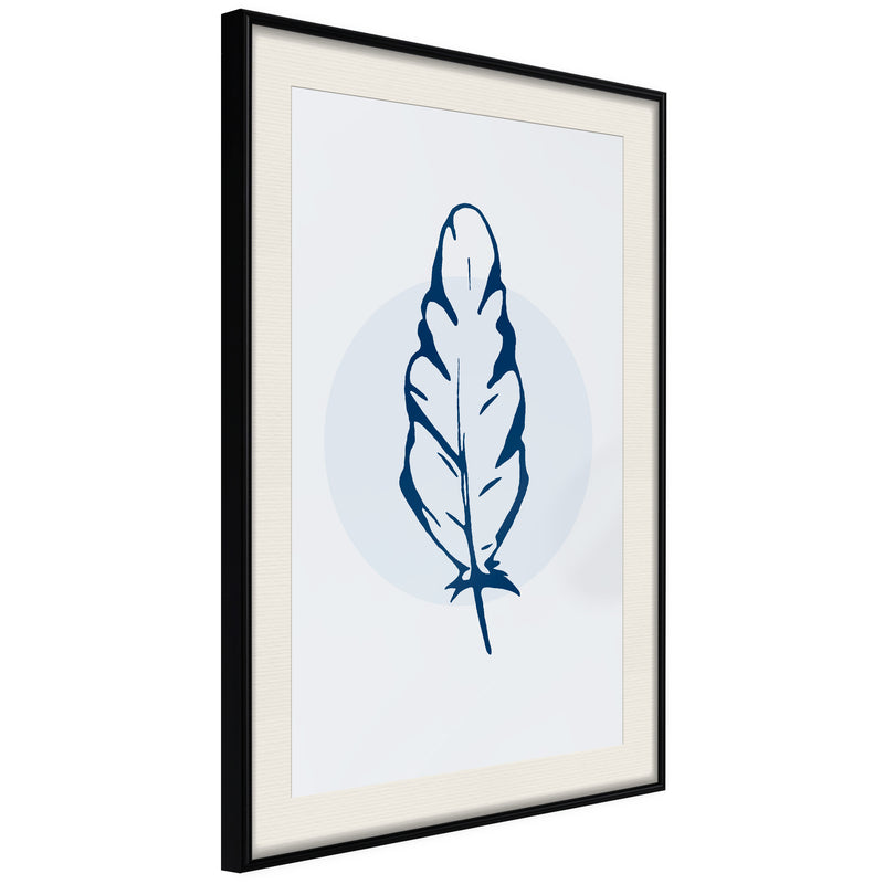 Poster - Lightness II  - zwart passepartout