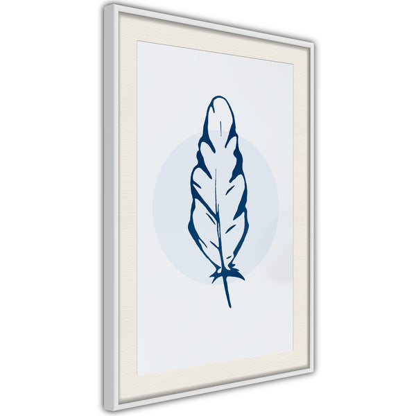 Poster - Lightness II  - wit passepartout
