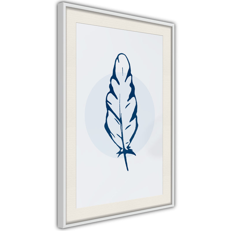 Poster - Lightness II  - wit passepartout