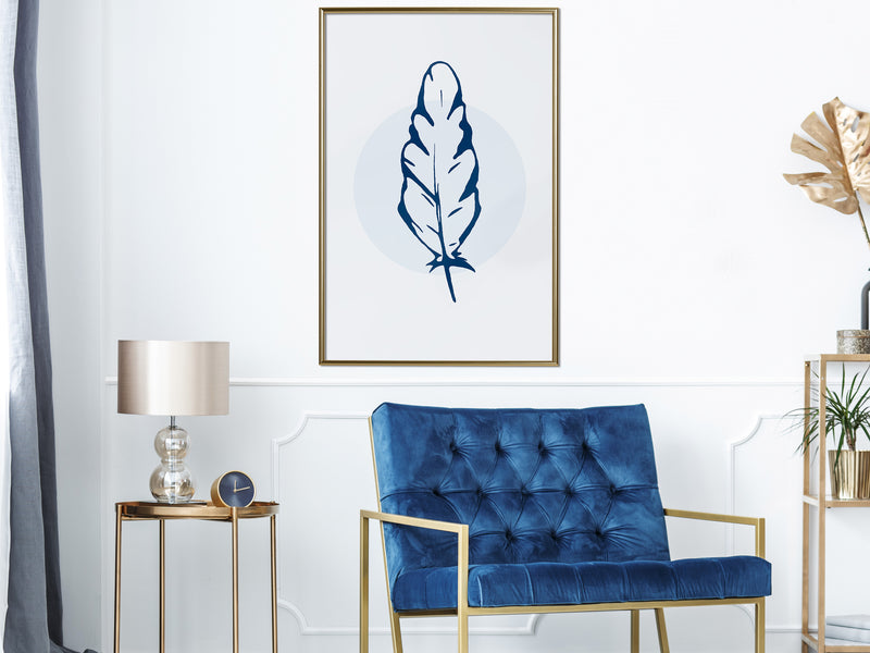 Poster - Lightness II  - goud