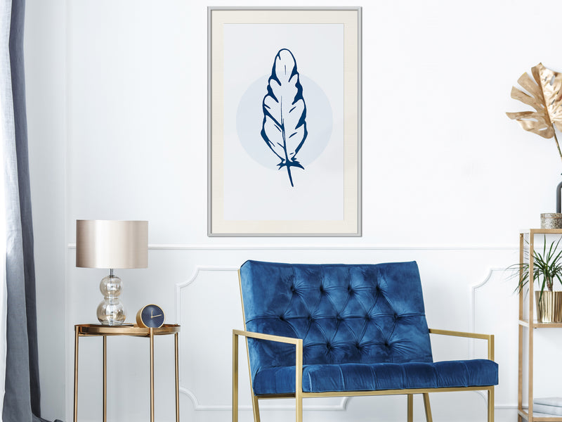Poster - Lightness II  - wit passepartout