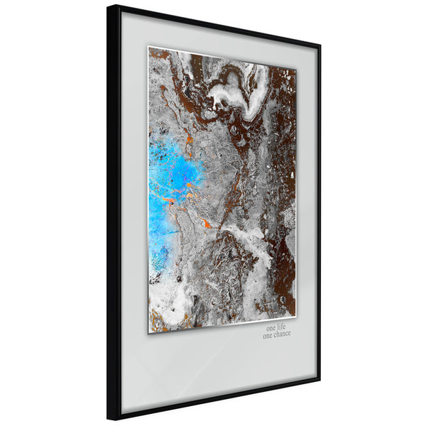 Poster - One Life  - zwart