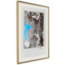 Poster - One Life  - goud passepartout