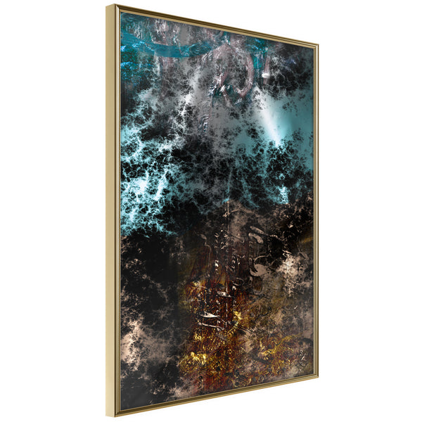 Poster - Dark Matter I  - goud