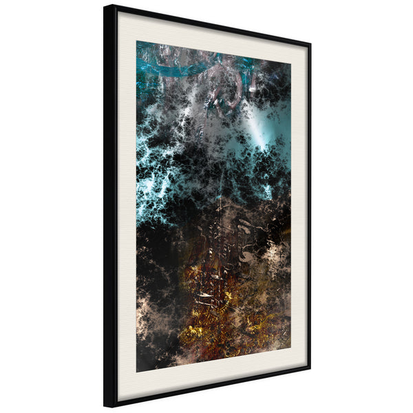 Poster - Dark Matter I  - zwart passepartout