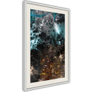 Poster - Dark Matter I  - wit passepartout