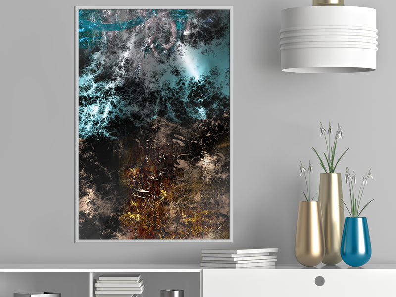 Poster - Dark Matter I  - wit