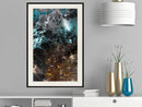 Poster - Dark Matter I  - zwart passepartout