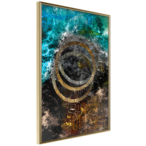 Poster - Dark Matter II  - goud