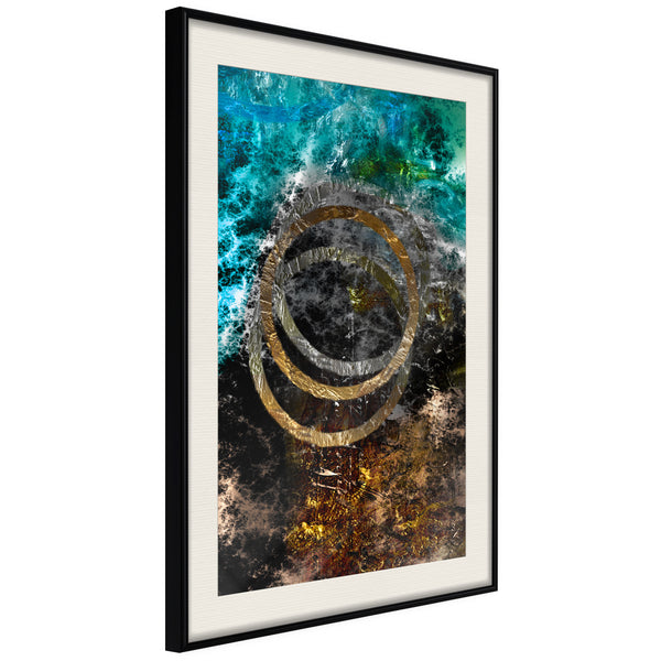 Poster - Dark Matter II  - zwart passepartout