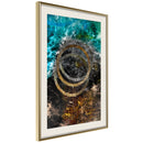 Poster - Dark Matter II  - goud passepartout