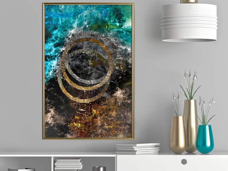 Poster - Dark Matter II  - goud