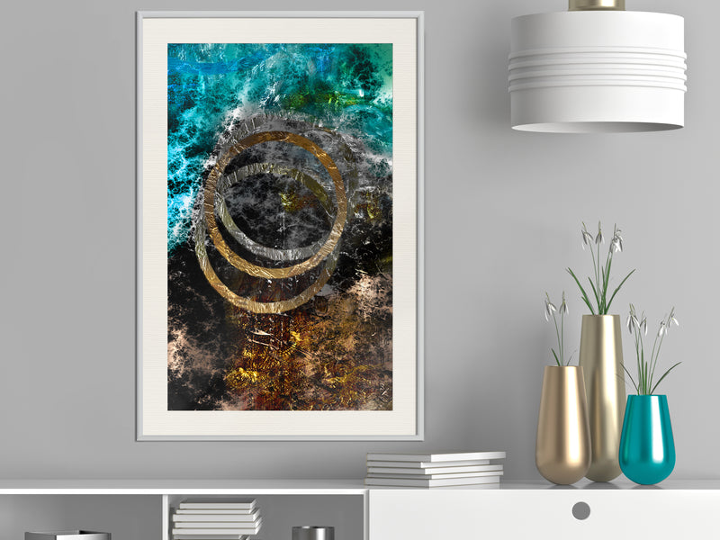 Poster - Dark Matter II  - wit passepartout