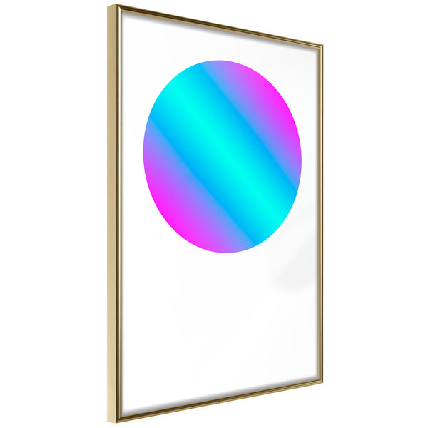 Poster - Ultraviolet I  - goud
