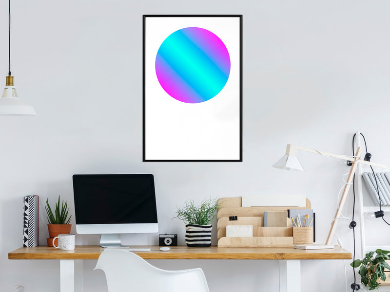 Poster - Ultraviolet I  - zwart