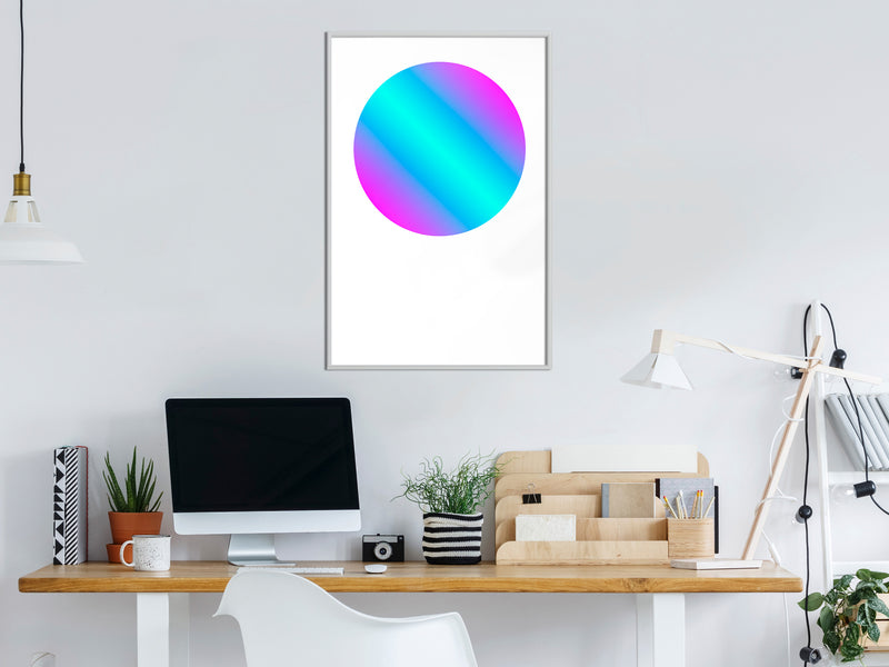 Poster - Ultraviolet I  - wit