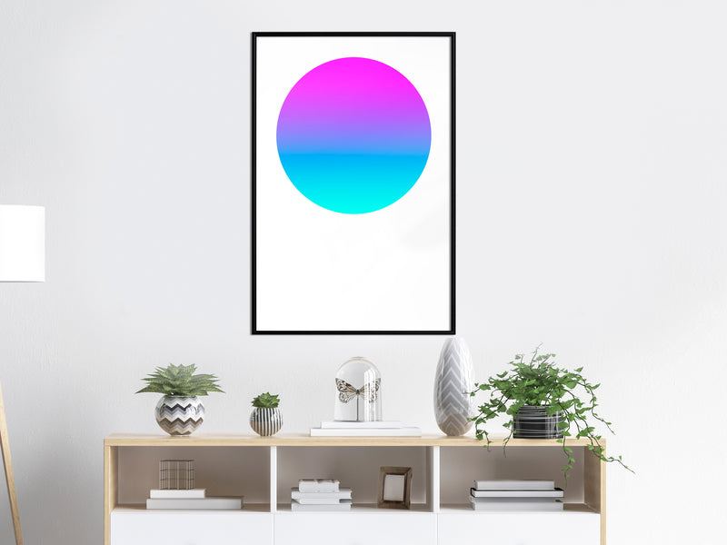 Poster - Ultraviolet II  - zwart