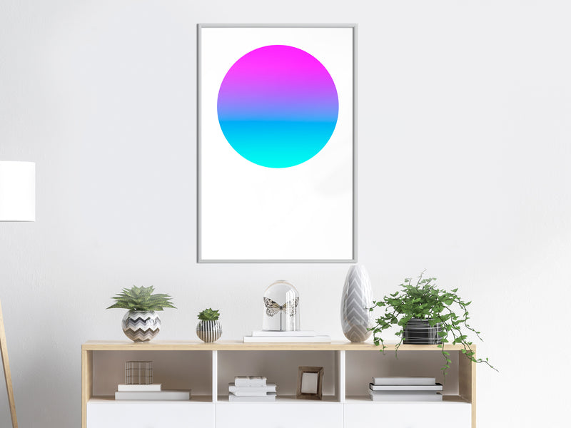 Poster - Ultraviolet II  - wit