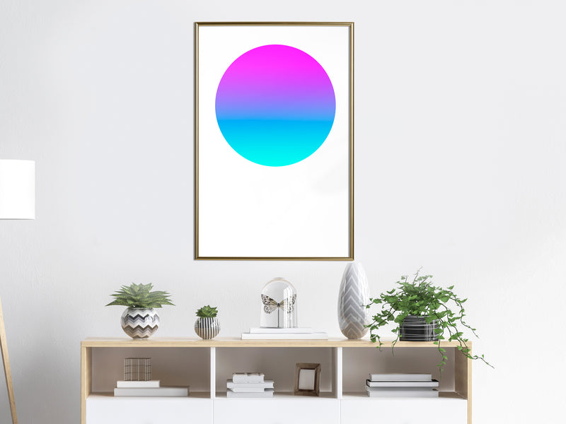 Poster - Ultraviolet II  - goud