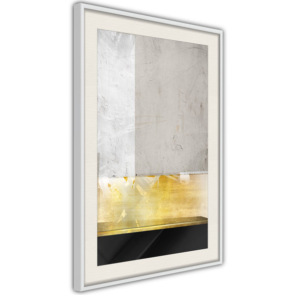 Poster - Concrete Art  - wit passepartout