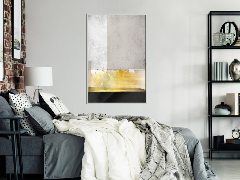 Poster - Concrete Art  - wit
